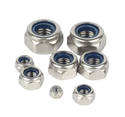 DIN985 ALTIKÖŞE FİBERLİ SOMUN 