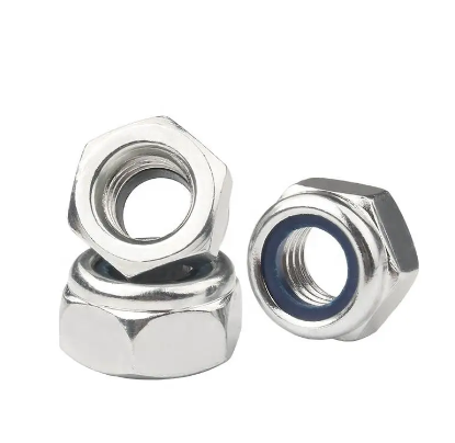 DIN985 ALTIKÖŞE FİBERLİ SOMUN 